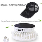 Solar-Ventilator-Cap – Kühlende Mesh-Cap für heiße Tage