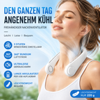 Tragbarer Nackenventilator – Wiederaufladbarer Mini USB Ventilator für unterwegs
